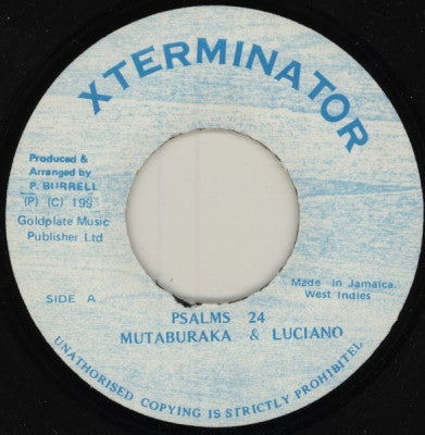 MUTABARUKA & LUCIANO - Psalms 24
