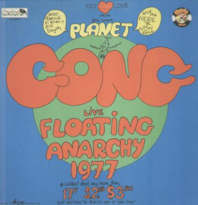 PLANET GONG - Live Floating Anarchy 1977