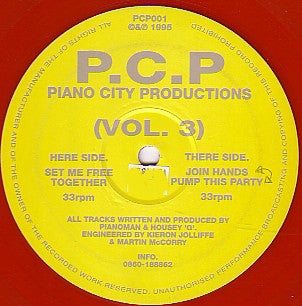 P.C.P. (PIANO CITY PRODUCTIONS) - Vol 3
