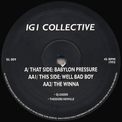 IG1 COLLECTIVE - Babylon Pressure