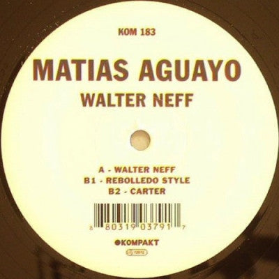 MATIAS AGUAYO - Walter Neff