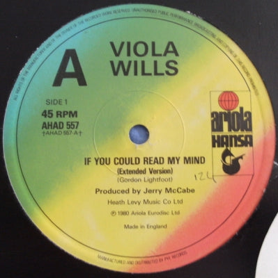 VIOLA WILLS - If You Could Read My Mind