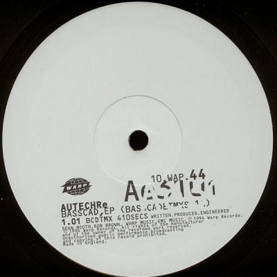 AUTECHRE - Basscad EP