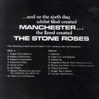 THE STONE ROSES - ...And On The Sixth Day Whilst God Created Manchester...The Lord Created The Stone Roses