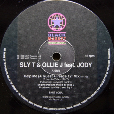 SLY T & OLLIE J FEAT. JODY - Help Me