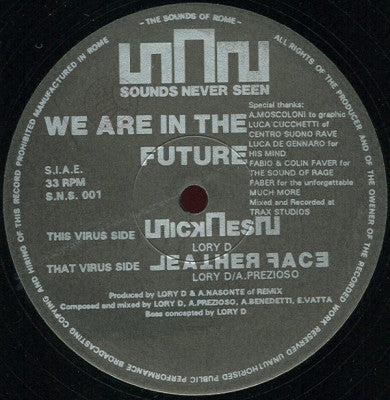 LORY D - We Are In The Future