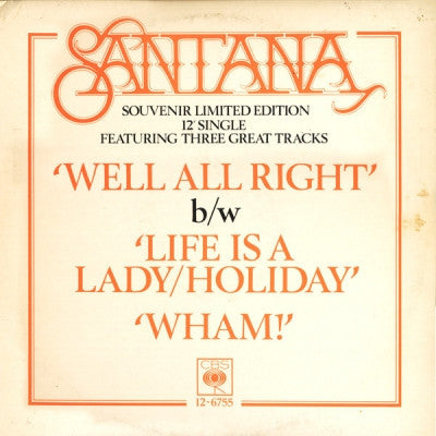 SANTANA - Well All Right