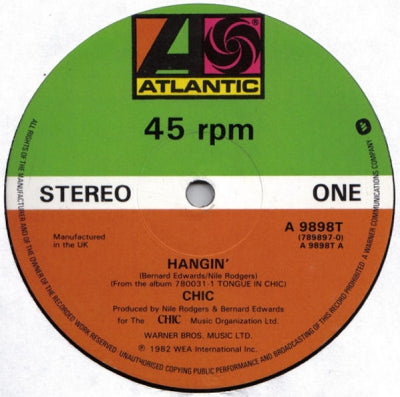 CHIC - Hangin' / City Lights / Dance Dance Dance