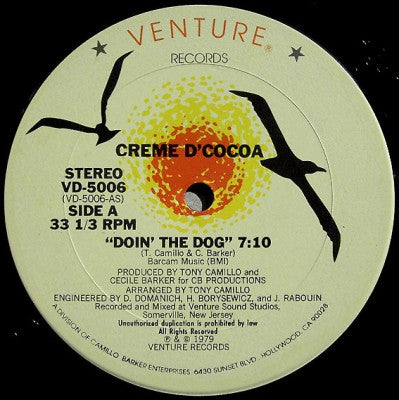CREME D'COCOA - Doin' The Dog
