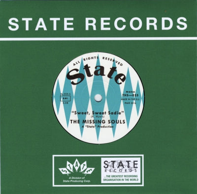 THE MISSING SOULS - Sweet, Sweet Sadie / The Alligator