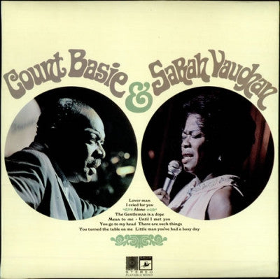 COUNT BASIE & SARAH VAUGHAN - Count Basie & Sarah Vaughan