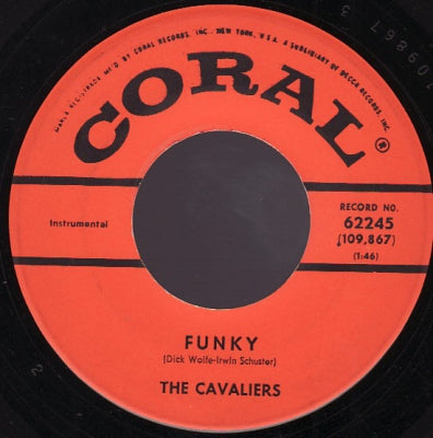 THE CAVALIERS - Teen Fever / Funky