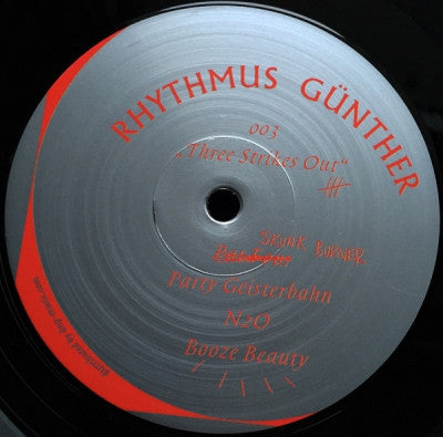 RHYTHMUS GUNTHER  - Three Strikes Out