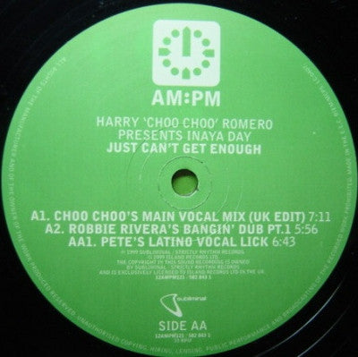 HARRY "CHOO CHOO" ROMERO - Just Can't Get Enough