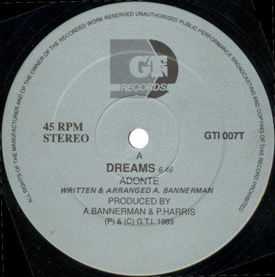 ADONTE - Dreams