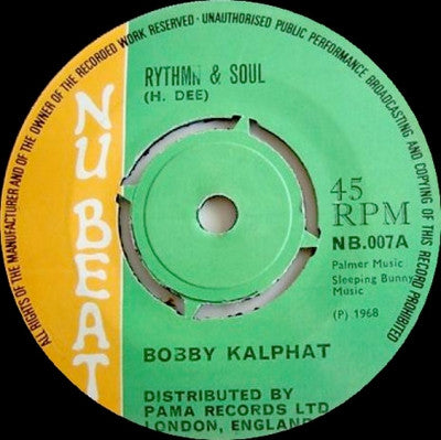 BOBBY KALPHAT / BUNNY & RUDDY - Rhythm & Soul / True Romance