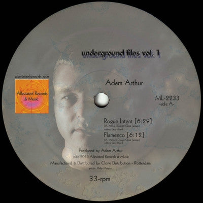 ADAM ARTHUR / MICHAEL KUNTZMAN - Underground Files Vol 1