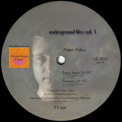 ADAM ARTHUR / MICHAEL KUNTZMAN - Underground Files Vol 1