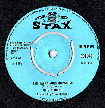 OTIS REDDING - The Happy Song (Dum-Dum) / Open The Door