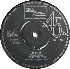 EARL VAN DYKE - 6 By 6 / All For You