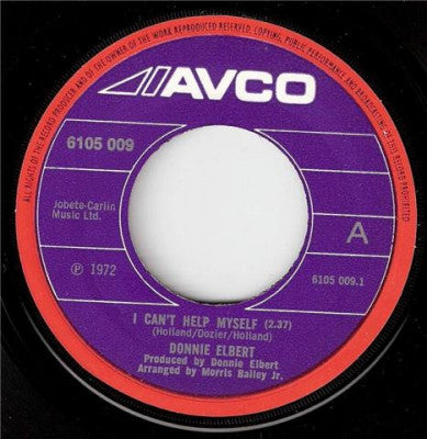 DONNIE ELBERT - I Can't Help Myself / Love Is Here And Now You're Gone