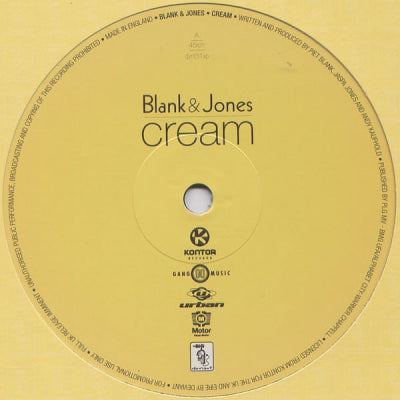 BLANK & JONES - Cream