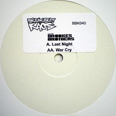 THE BROOKES BROTHERS - Last Night / War Cry