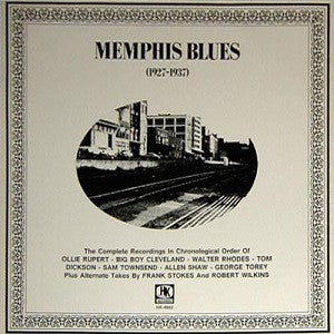 VARIOUS ARTISTS - Memphis Blues (1927-1937)