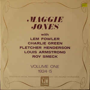 MAGGIE JONES - Volume One 1924-5