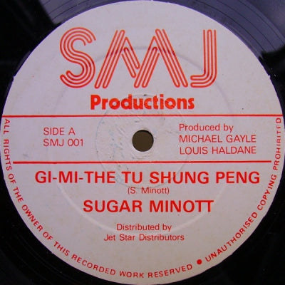 SUGAR MINOTT - Gi-Mi-The Tu Shung Peng / Tu Shung Peng (Version)