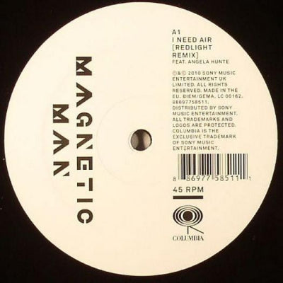 MAGNETIC MAN - I Need Air (Redlight Remix) / Mad