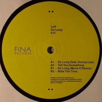 LEIF - So Long E.P.