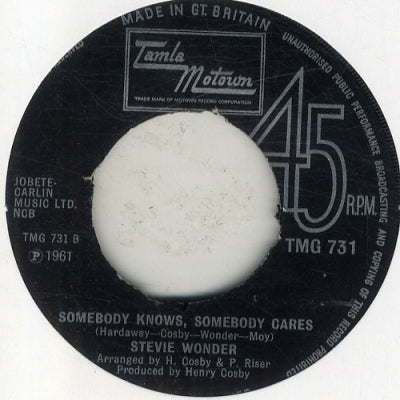 STEVIE WONDER - Never Had A Dream Come True / Somebody Knows, Somebody Cares