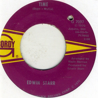 EDWIN STARR - Time / Running Back And Forth