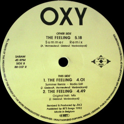 OXY - The Feeling (The Remix)