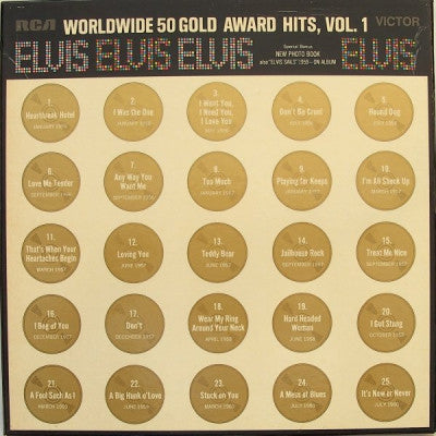 ELVIS PRESLEY - Worldwide 50 Gold Award Hits, Vol. 1