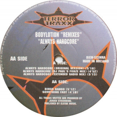 BODYLOTION - Always Hardcore (Remixes)