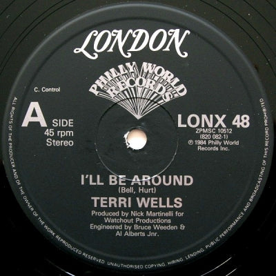 TERRI WELLS - I'll Be Around