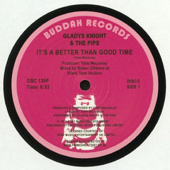 GLADYS KNIGHT AND THE PIPS - It's A Better Than Good Time / Saved By The Grace Of Your Love / Little Bit Of love