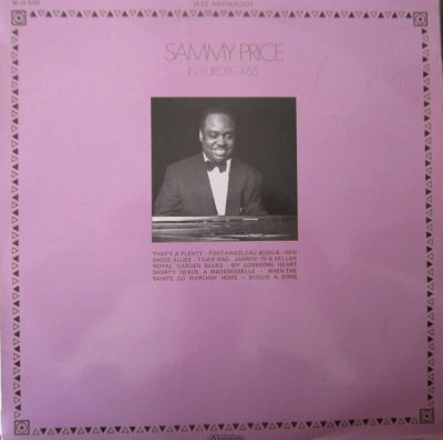 SAMMY PRICE - In Europe 1955