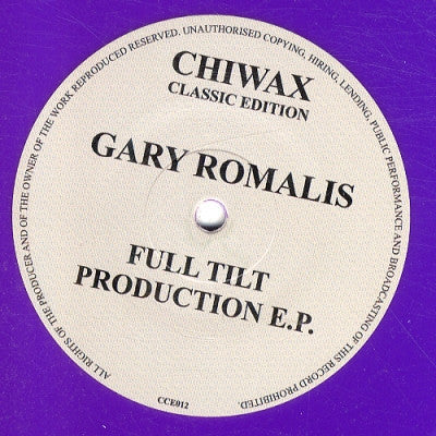 GARY ROMALIS - Full Tilt Production E.P.