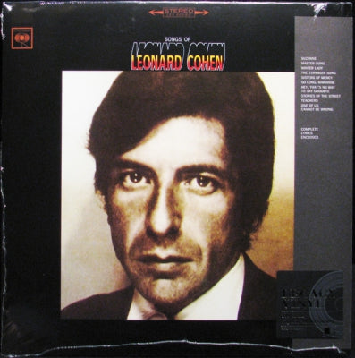 LEONARD COHEN - Songs Of Leonard Cohen