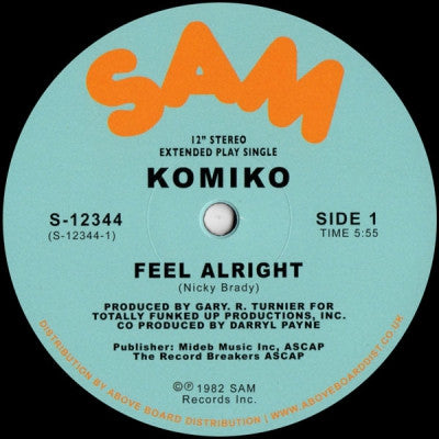 KOMIKO - Feel Alright