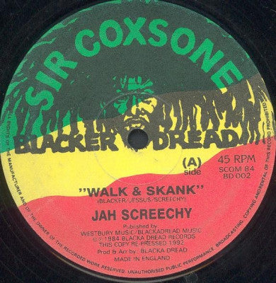 JAH SCREECHY / DAWBAZ BAND - Walk & Skank
