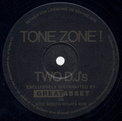 TWO D.J'S - Tone Zone !