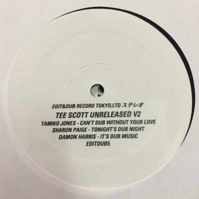 VARIOUS - Tee Scott Unreleased V2