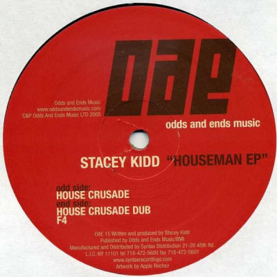 STACEY KIDD - Houseman EP
