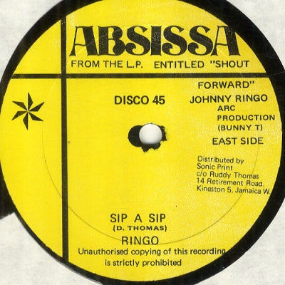 RINGO - Sip A Cup