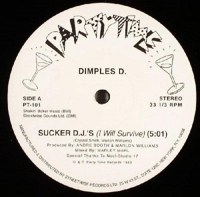 DIMPLES D - Sucker D.J.'s (I Will Survive)