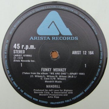 MANDRILL - Funky Monkey